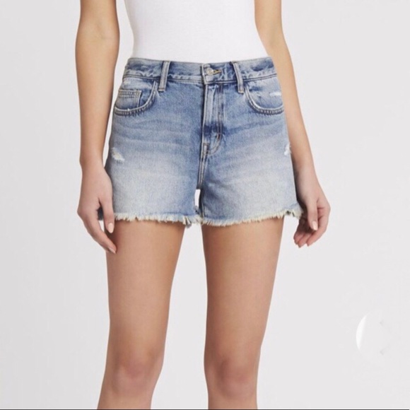 Current/Elliott Pants - \Current/Elliott\• The Boyfriend Roll Short
